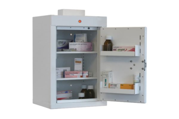 Controlled Drug Cupboard with Warning Light 2