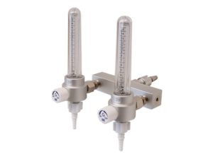 Flowmeters - Twin with Back Bar, Probe and Tubing Nipple
