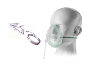 Oxygen Mask - Plain - Disposable