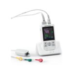 Pulse Oximeter with Rechargeable Battery Stand