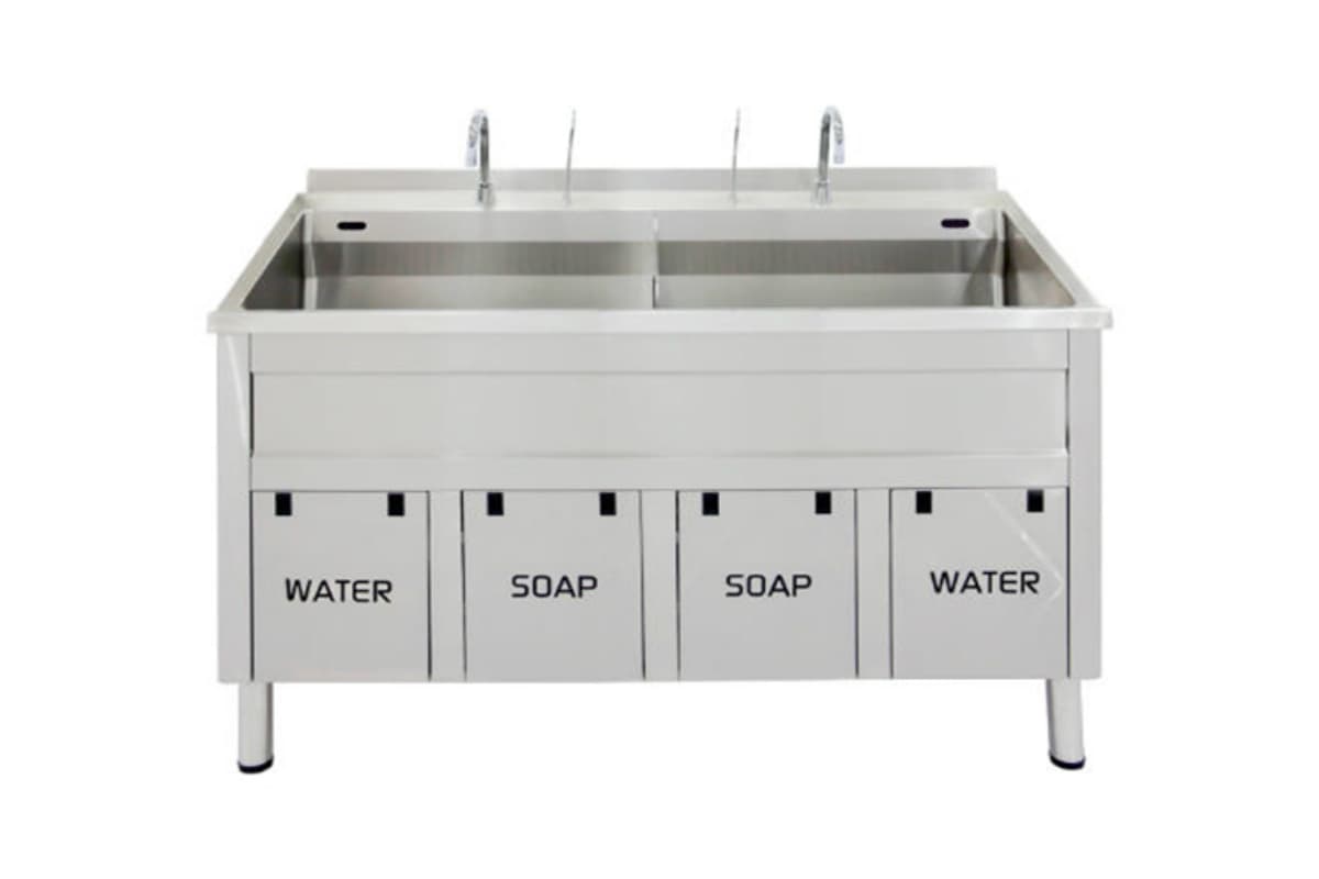 Surgical Scrub Sink - Double - Braun & Co. Limited - Braun & Co